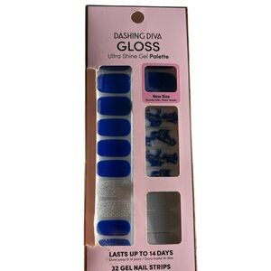 Gloss Ultra Shine Gel Palette - Blue and Silver